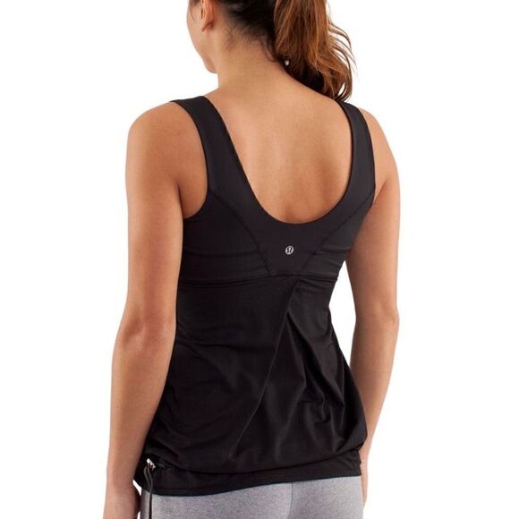 Lululemon Run: Tame Me Tank Black Size 6 - Picture 2 of 10